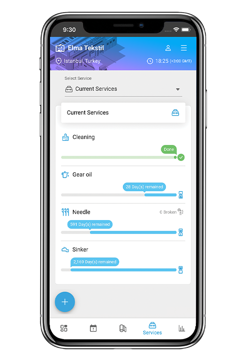 KnitNet Machine Service