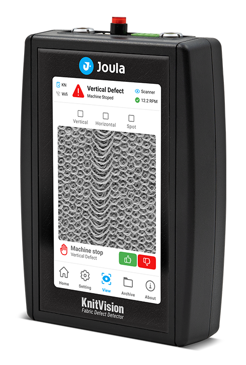 KnitVision Panel View Page